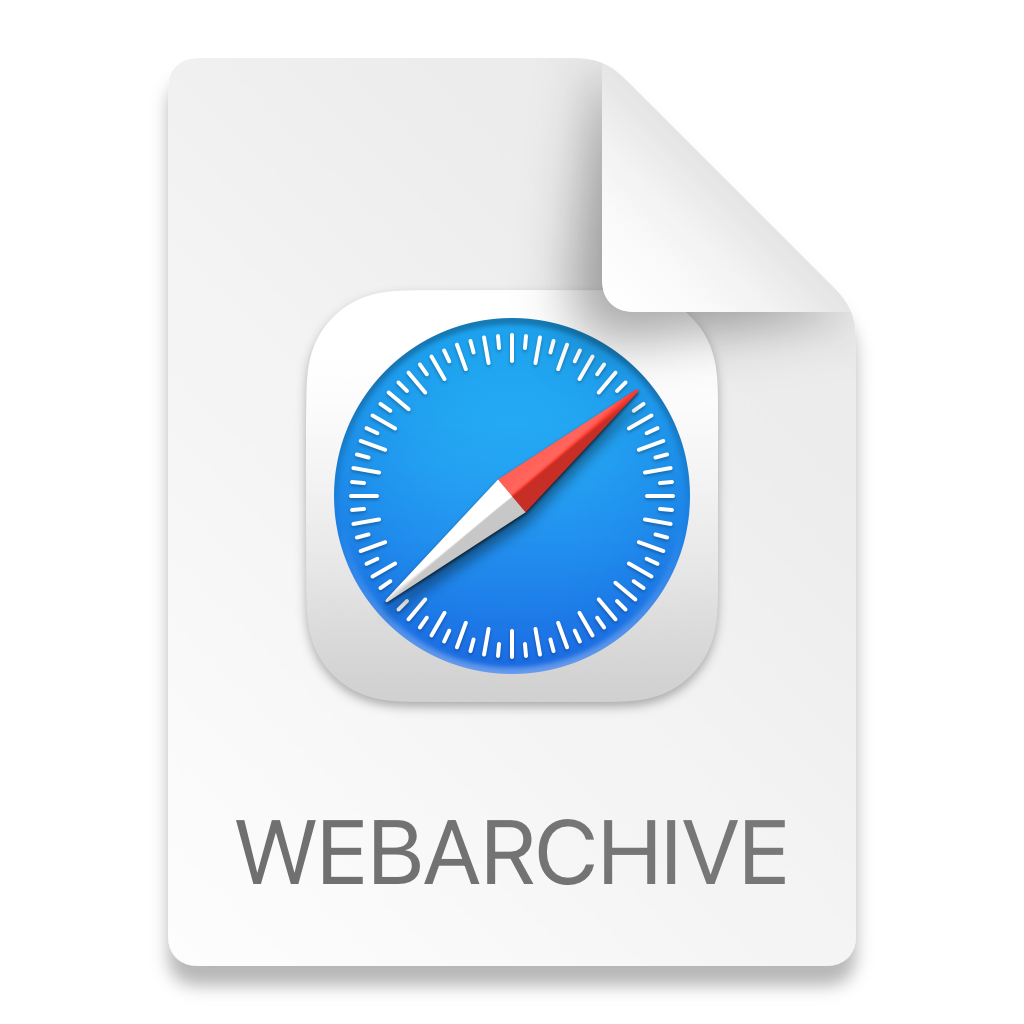.webarchive file