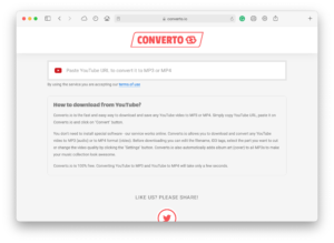 Converto - download YouTube videos for free